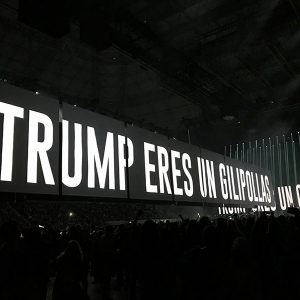 Roger Waters Barcelona Trump 14 abril