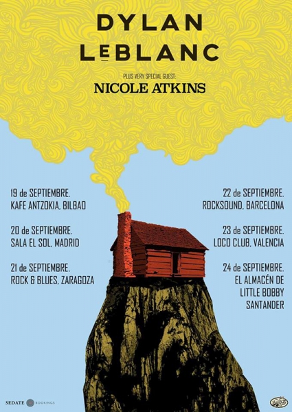 Gira española de Dylan LeBlanc junto a Nicole Atkins 2018