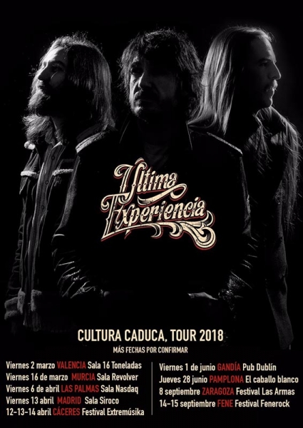 Ultima Experiencia gira 2018