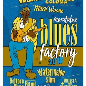 Chris O'Leary en Moratalaz Blues Factory 2018