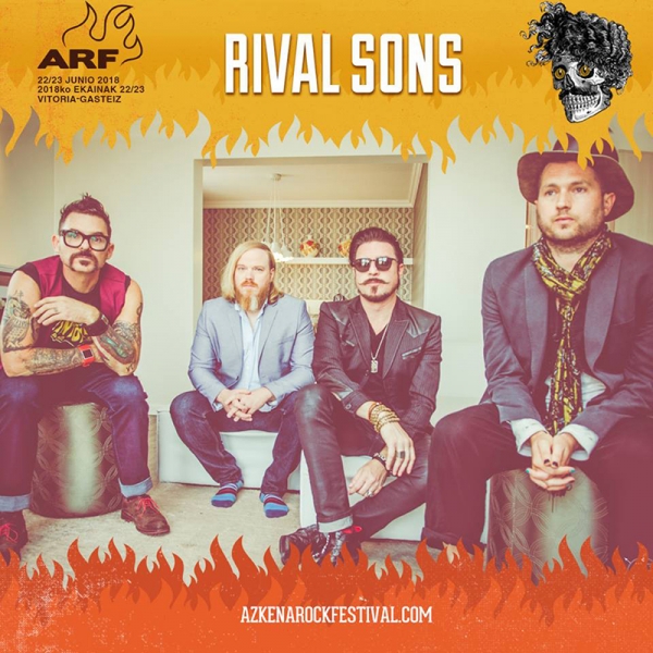 Rival Sons se suman al ARF y The Sheepdogs ofrecerán un segundo concierto. Dex Rowember Duo cancela. Se incorpora Bloodshot Bill 2008