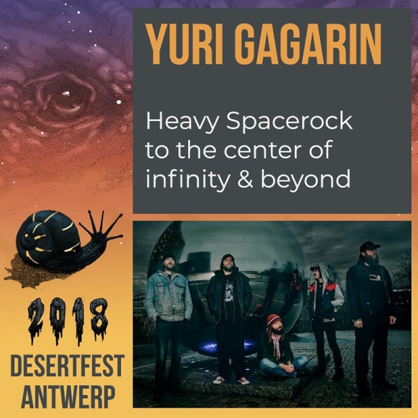 Desertfest Bélgica anuncia nuevas confirmaciones Yuri Gagarin