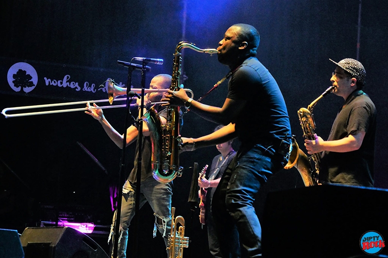 Trombone Shorty & Orleans Avenue Madrid 2018. Trombone Shorty & Orleans Avenue Madrid 2018.