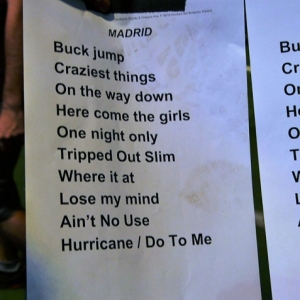 Trombone Shorty & Orleans Avenue setlist Madrid