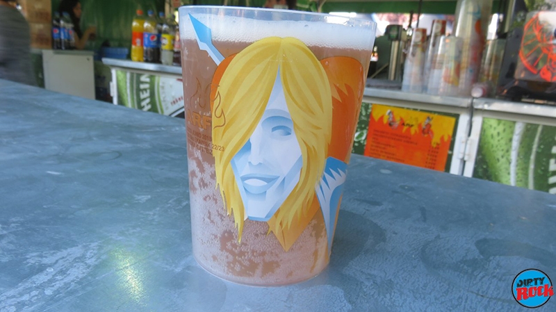 Azkena Rock festival 2018. Vaso Tom Petty. Azkena Rock festival 2018. Vaso Tom Petty.
