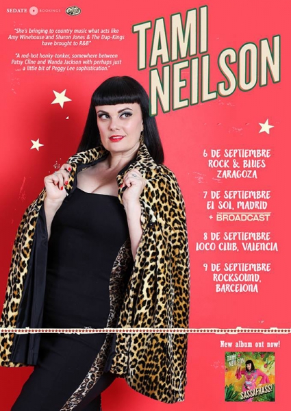 Tami Neilson gira española 2018