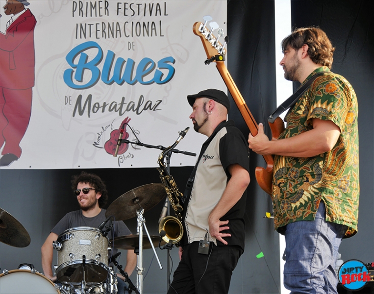 Danny del Toro Moratalaz Blues Fest ensayo.