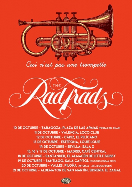 The rad Trads gira 2018