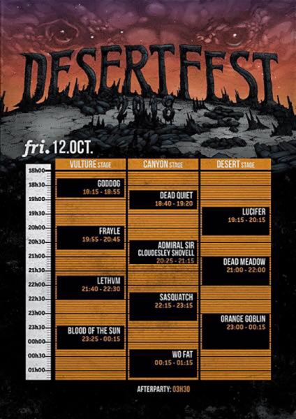 Desertfest Bélgica 2018 Un lustro en el desierto.4