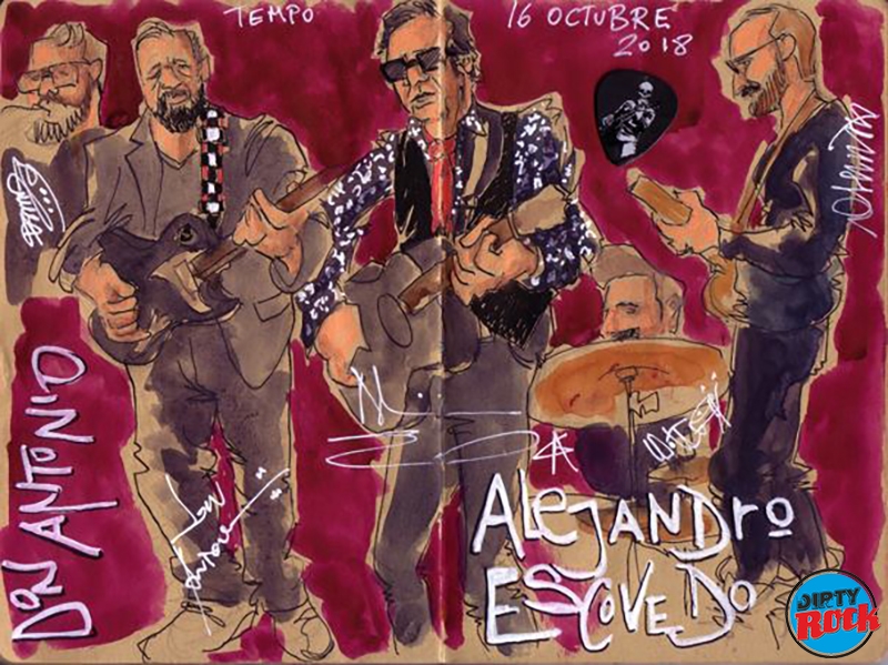 Alejandro Escovedo Madrid 2018 Cayetana Álvarez Alejandro Escovedo Madrid 2018 Cayetana Álvarez