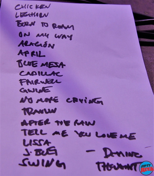 Luke Winslow-King Madrid 2018 gira setlist