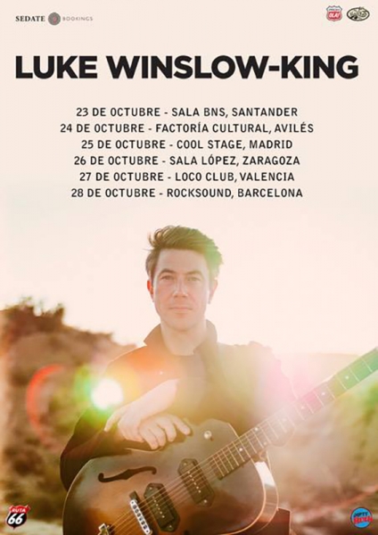 Luke Winslow-King Madrid 2018 gira