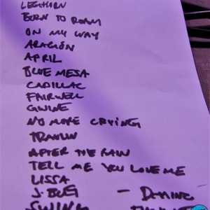 Luke Winslow-King Madrid 2018 gira setlist