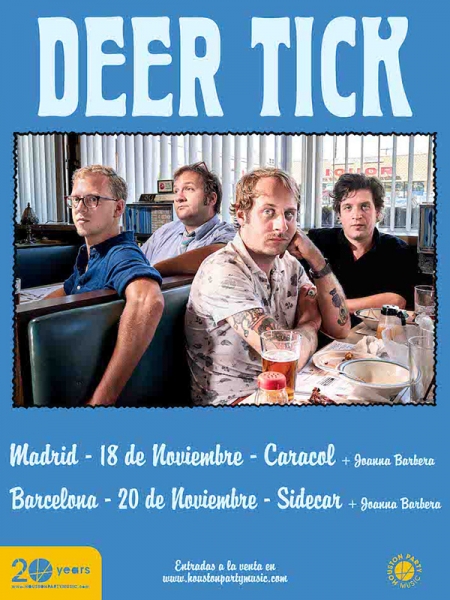 Entrevista a Deer Tick. Mayonnaise nuevo disco y gira 2018