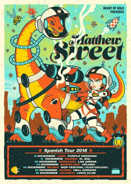 Matthew Sweet gira española 2018