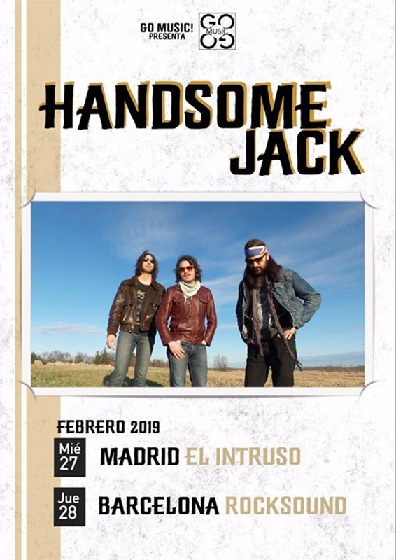 Handsome Jack anuncian conciertos en Madrid y Barcelona para presentar Everything's Gonna Be Alright