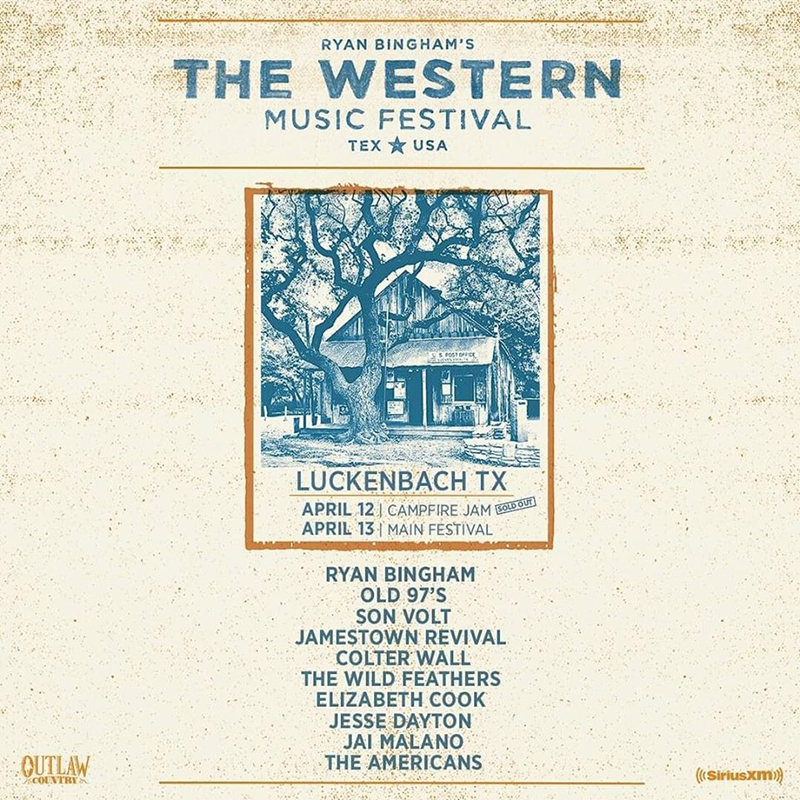 The Western Music Festival Ryan Bingham 2019