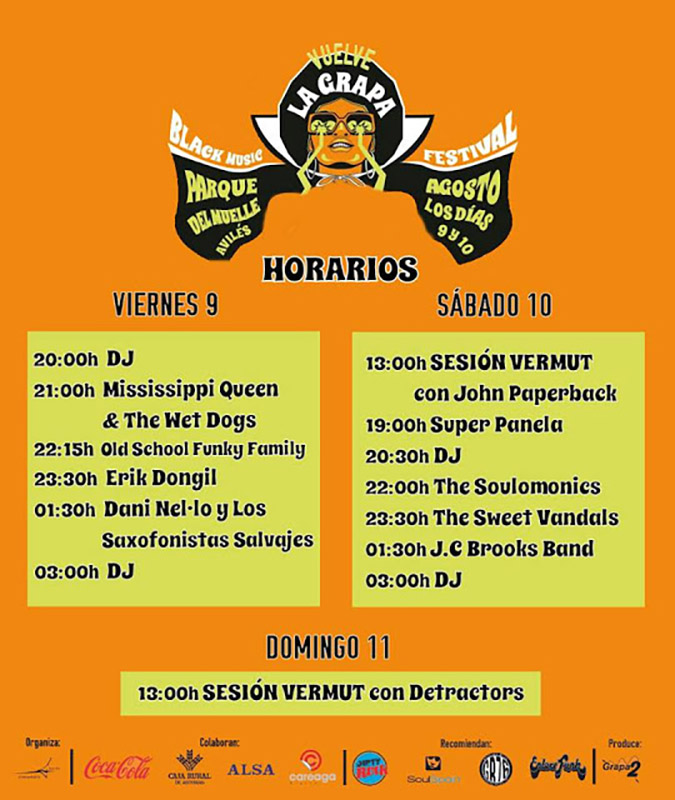 Quinta-edición-de-La-Grapa-Black-Music-Festival-en-Avilés-2019-horarios