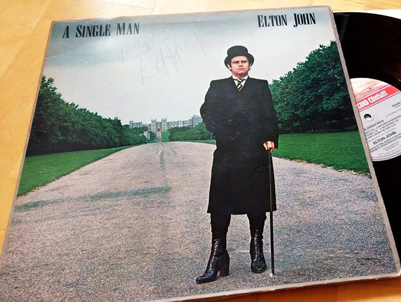 Elton John A Single Man disco