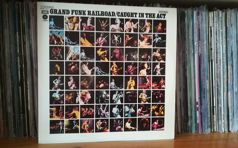 Grand Funk Railroad Caught in the Act disco
