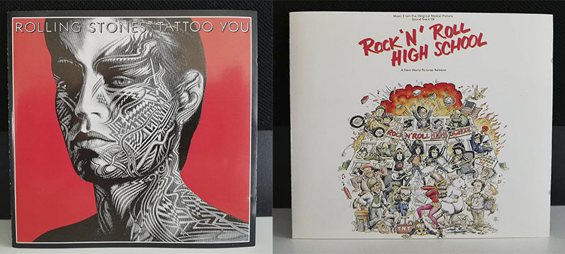 The Rolling Stones Tattoo You Rock N Roll High School OST disco