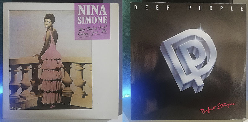 Nina Simone My Baby Just Cares for Me Deep Purple Perfect Strangers disco