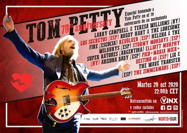 Concierto especial a Tom Petty en su 70 aniversario de nacimiento