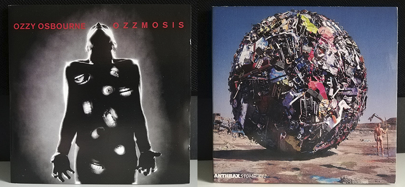 Ozzy Osbourne Ozzmosis Anthrax Stomp 442 disco
