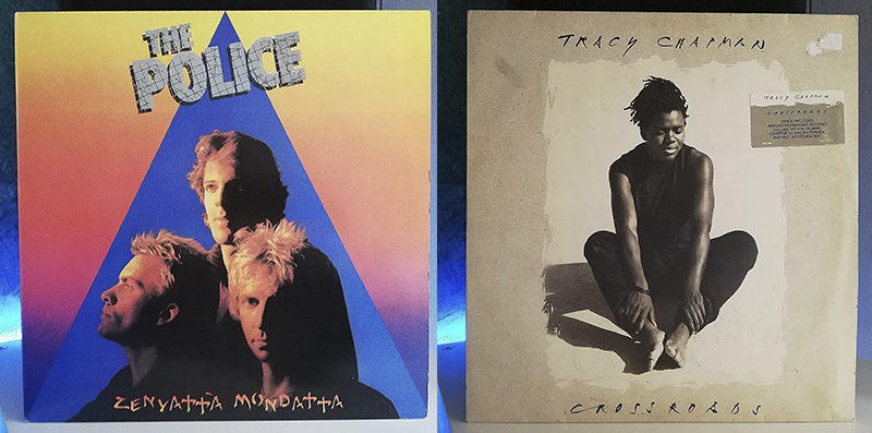 The Police Zenyatta Mondatta Tracy Chapman Crossroads disco