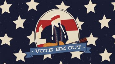 Willie Nelson anima a los votantes a echar a Trump con Vote' Em Out
