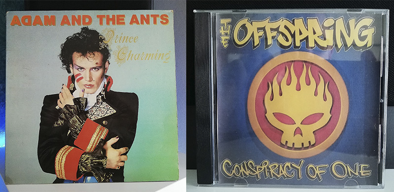 Adam & The Ants Prince Charming The Offspring Conspiracy of One disco
