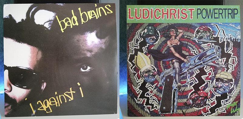 Bad Brains I Against I Ludichrist Powertrip disco