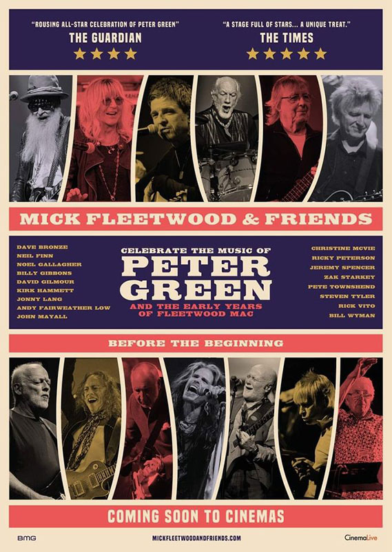 Concierto tributo a Peter Green con Mick Fleetwood and Friends
