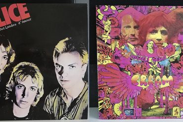 Cream Disraeli Gears Police Outlandos d'Amour disco