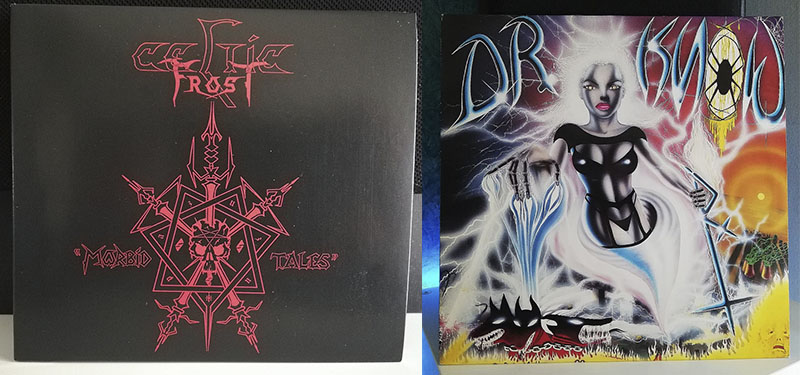 Dr. Know Wreckage In Flesh Celtic Frost Morbid Tales disco