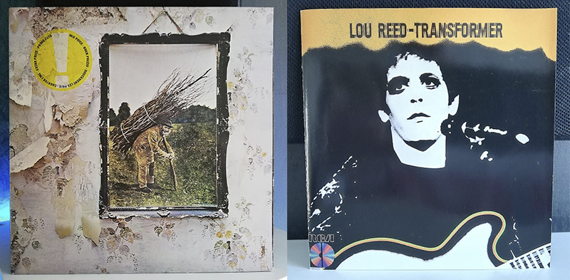 Led Zeppelin Led Zeppelin IV Lou Reed Transformer disco