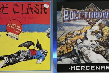 The Clash Give 'Em Enough Rope Bolt Thrower Mercenary disco