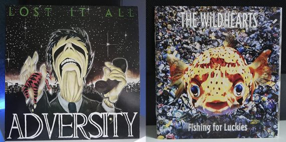 Adversity Lost it All The Wildhearts Fishing for Luckies disco
