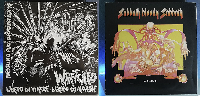 Wretched Libero Di Vivere Libero Di Morire Black Sabbath Sabbath Bloody Sabbath disco
