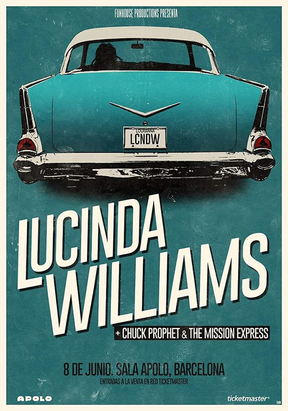 Chuck-Prophet-Lucinda-Williams-Barcelona-junio-2020