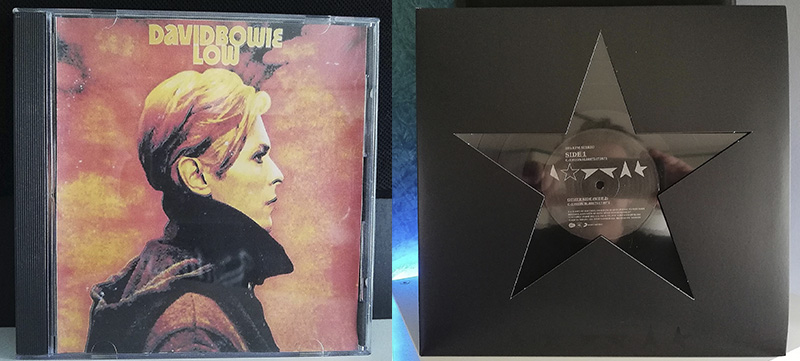 David Bowie Low David Bowie Blackstar disco