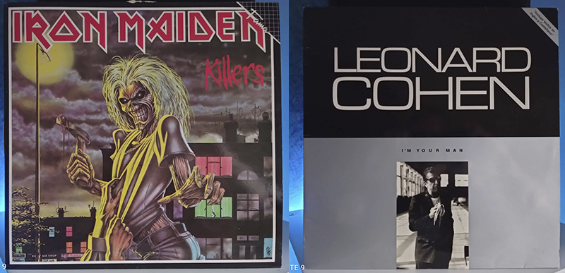 Iron Maiden Killers Leonard Cohen I'm your man disco