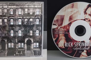 Led Zeppelin Physical Graffiti Rick Springfield Stripped Down