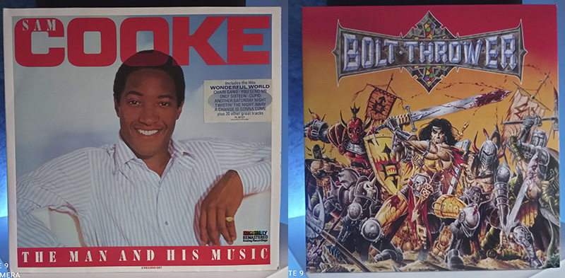 Sam Cooke The Man And His Music Bolt Thrower War Master disco