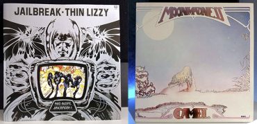 Thin Lizzy Jailbreak Camel Moonmadness disco