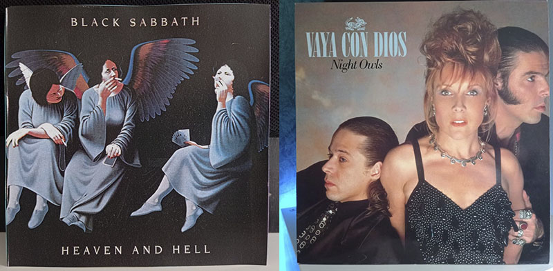 Black Sabbath Heaven and Hell Vaya con Dios Night Owls