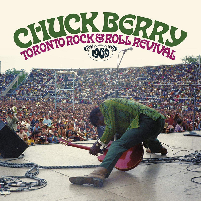 Chuck Berry en el histórico Toronto Rock and Roll Revival 1969