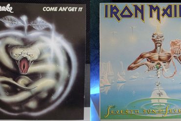 Whitesnake Come An' Get It Iron Maiden Seventh Son Of A Seventh Son disco