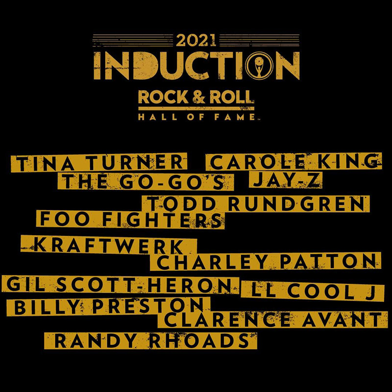 Ingresan al Rock & Roll Hall of Fame 2021