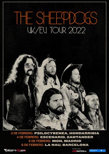 The Sheepdogs gira española 2022